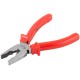 Плоскогубцы комбинированные "Лайт", пластиковые ручки, полированная сталь 160 мм КУРС
