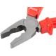 Плоскогубцы комбинированные "Лайт", пластиковые ручки, полированная сталь 160 мм КУРС