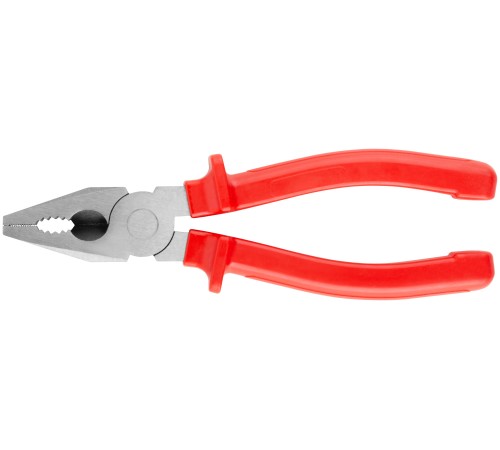 Плоскогубцы комбинированные "Лайт", пластиковые ручки, полированная сталь 180 мм КУРС Плоскогубцы комбинированные "Лайт", пластиковые ручки, полированная сталь 180 мм КУРС