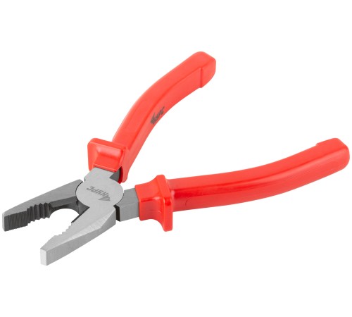 Плоскогубцы комбинированные "Лайт", пластиковые ручки, полированная сталь 180 мм КУРС Плоскогубцы комбинированные "Лайт", пластиковые ручки, полированная сталь 180 мм КУРС