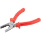 Плоскогубцы комбинированные "Лайт", пластиковые ручки, полированная сталь 180 мм КУРС
