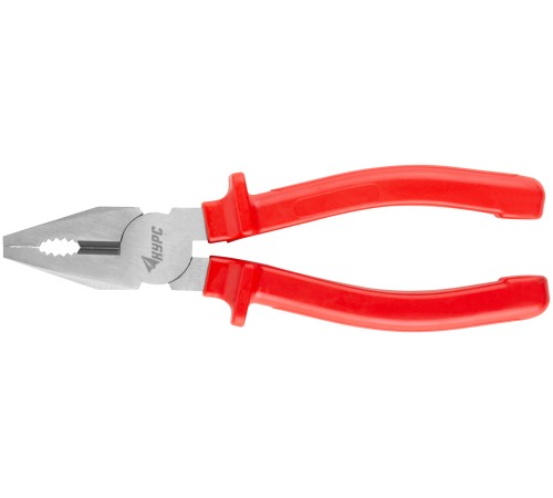 Плоскогубцы комбинированные "Лайт", пластиковые ручки, полированная сталь 180 мм КУРС Плоскогубцы комбинированные "Лайт", пластиковые ручки, полированная сталь 180 мм КУРС