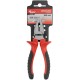 Плоскогубцы комбинированные "Оптима", двухцветные обрезиненные ручки, полированная сталь 165 мм КУРС