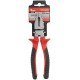 Плоскогубцы комбинированные "Оптима", двухцветные обрезиненные ручки, полированная сталь 200 мм КУРС
