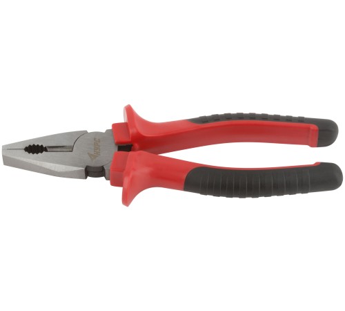 Плоскогубцы комбинированные "Оптима", двухцветные обрезиненные ручки, полированная сталь 200 мм КУРС Плоскогубцы комбинированные "Оптима", двухцветные обрезиненные ручки, полированная сталь 200 мм КУРС