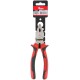 Плоскогубцы комбинированные "Тренд", двухцветные прорезиненные ручки, хром-никелевое покрытие 160 мм КУРС