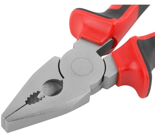 Плоскогубцы комбинированные "Тренд", двухцветные прорезиненные ручки, хром-никелевое покрытие 160 мм КУРС Плоскогубцы комбинированные "Тренд", двухцветные прорезиненные ручки, хром-никелевое покрытие 160 мм КУРС