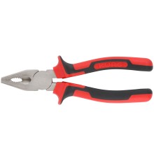 Плоскогубцы комбинированные "Тренд", двухцветные прорезиненные ручки, хром-никелевое покрытие 180 мм КУРС Плоскогубцы комбинированные "Тренд", двухцветные прорезиненные ручки, хром-никелевое покрытие 180 мм КУРС