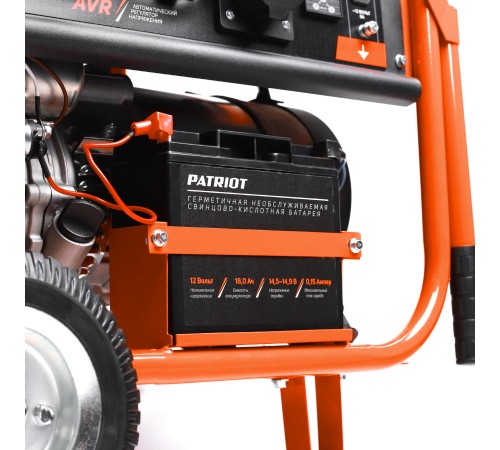 Генератор бензиновый PATRIOT GRS 7500 E Генератор бензиновый PATRIOT GRS 7500 E