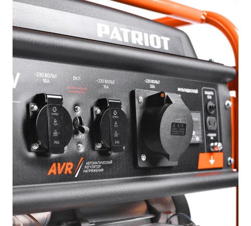 Генератор бензиновый PATRIOT GRS 7500 E Генератор бензиновый PATRIOT GRS 7500 E