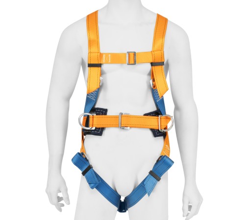 Удерживающе-страховочная привязь, модель УСП II, наплечные и набедренные лямки, высокий кушак Сибртех