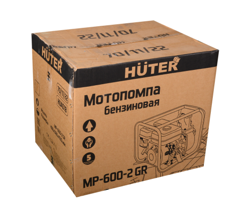 Мотопомпа MP-600-2 GR Huter