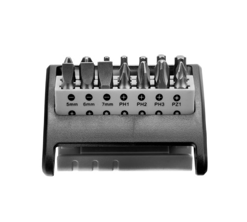 Отвертка с набором бит, CrV, 14 шт Matrix