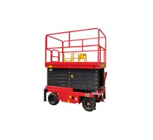 Подъемник ножничный самоходный 500 кг 9/11 м TOR SJY-0,5-9DC аккумуляторный (G)