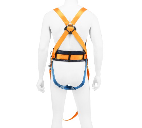 Удерживающая привязь УП IIЖ,с наплечными и набедренными лямками,А-строп из синтетической ленты Сибртех