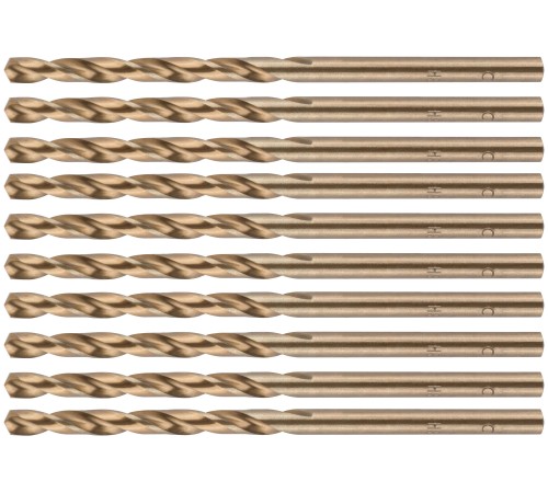 Сверло по металлу Cutop Profi с кобальтом 5%, 3,4 x 70 мм (10 шт) CUTOP Сверло по металлу Cutop Profi с кобальтом 5%, 3,4 x 70 мм (10 шт) CUTOP