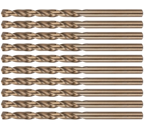 Сверло по металлу Cutop Profi с кобальтом 5%, 4,8 x 86 мм (10 шт) CUTOP