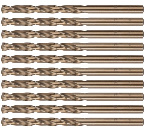 Сверло по металлу Cutop Profi с кобальтом 5%, 5,5 x 93 мм (10шт) CUTOP