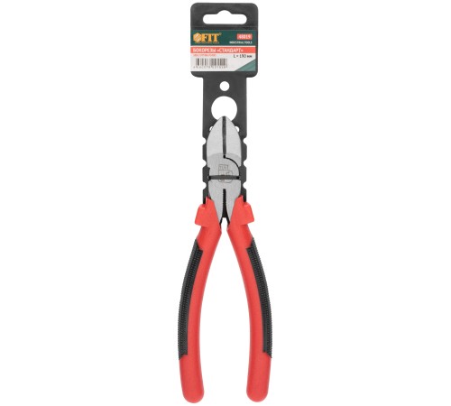 Бокорезы "Стандарт", красно-черные пластиковые ручки, полированная сталь 190 мм FIT IT Бокорезы "Стандарт", красно-черные пластиковые ручки, полированная сталь 190 мм FIT IT