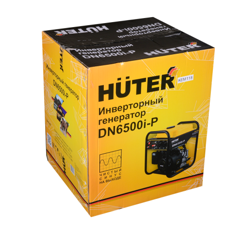 Инверторный генератор DN6500i-P Huter