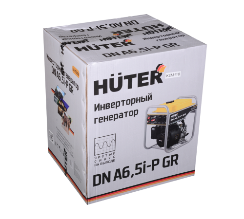 Инверторный генератор DN А6,5i-P GR Huter