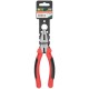 Плоскогубцы комбинированные "Стандарт" красно-черные пластиковые ручки, полированная сталь 165 мм FIT IT