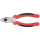 Плоскогубцы комбинированные "Стандарт" красно-черные пластиковые ручки, полированная сталь 165 мм FIT IT