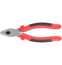 Плоскогубцы комбинированные "Стандарт" красно-черные пластиковые ручки, полированная сталь 180 мм FIT IT Плоскогубцы комбинированные "Стандарт" красно-черные пластиковые ручки, полированная сталь 180 мм FIT IT