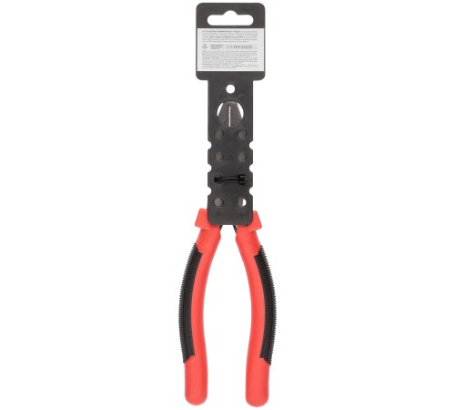 Плоскогубцы комбинированные "Стандарт" красно-черные пластиковые ручки, полированная сталь 200 мм FIT IT Плоскогубцы комбинированные "Стандарт" красно-черные пластиковые ручки, полированная сталь 200 мм FIT IT