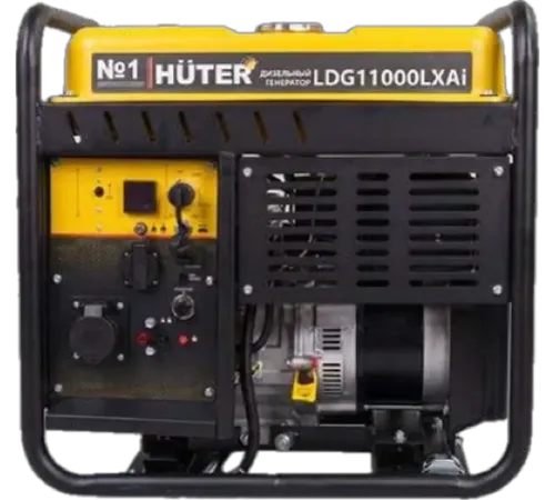 Электрогенератор инверторный дизельный LDG 11000LXАi Huter