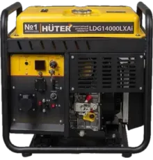 Электрогенератор инверторный дизельный LDG 14000LXАi Huter