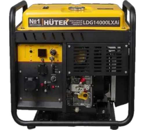 Электрогенератор инверторный дизельный LDG 14000LXАi Huter