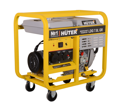 Электрогенератор дизельный LDG 7.0L GR Huter