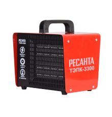 Тепловая электрическая пушка ТЭПК-3000 (ТЭПК-3300) (керам.нагревательный элемент) Ресанта