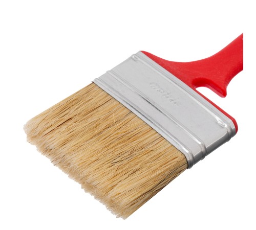 Кисть флейцевая для эмалей, 70 x 12 мм, натуральная щетина, пластиковая рукоятка, Matrix