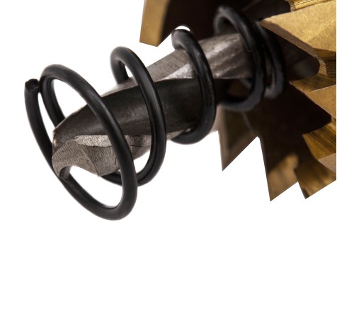 Коронка по металлу HSS, 21 мм, нитридтитановое покрытие Denzel