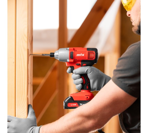 Винтоверт ударный аккумуляторный CIDS-20-280, Li-Ion, 20 В MTX