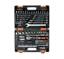 Набор инструментов АВТО, 1/2" , 1/4" , CrV, в кейсе 82 предм Вихрь