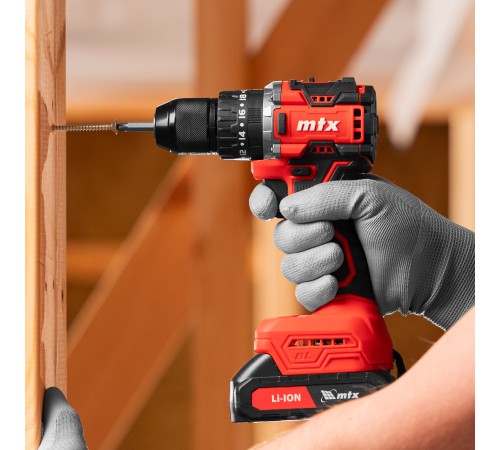 Дрель-шуруповерт аккумуляторная ударная бесщет. CIDS-BL-20, Li-Ion, 20 В// MTX