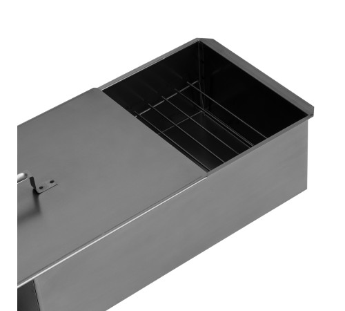 Коптильня двухъярусная 500 x 270 x 175 мм, 0.8 мм, с поддоном, на ножках, Camping Palisad Коптильня двухъярусная 500 x 270 x 175 мм, 0.8 мм, с поддоном, на ножках, Camping Palisad