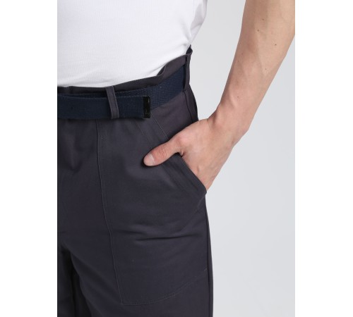 Костюм ИТР СОП UZ (тк.Саржа,250) брюки, т.серый/красный Костюм ИТР СОП UZ (тк.Саржа,250) брюки, т.серый/красный