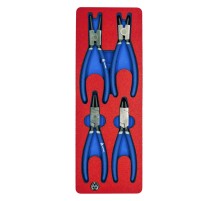 Набор съемников стопорных колец, ложемент, 4 предмета МАСТАК 5-3304