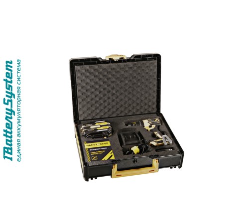 HCD2065BLIC Аккумуляторный шуруповерт Hanskonner 1BatterySystem