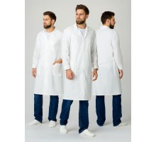 Халат мужской (тк.Бязь,145), белый