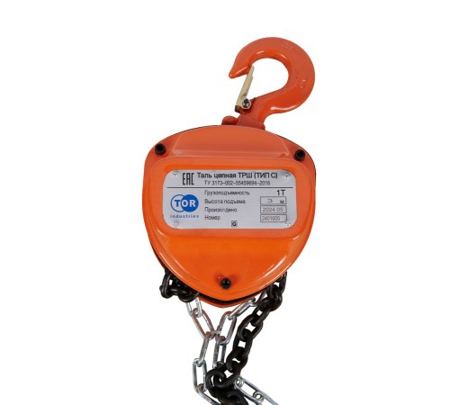 Таль ручная шестеренная TOR ТРШ C 1ТХ3М (модель 
G)