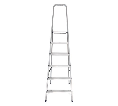 Стремянка усиленная, 6 ступеней, алюминиевая, MTX