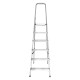 Стремянка усиленная, 6 ступеней, алюминиевая, MTX