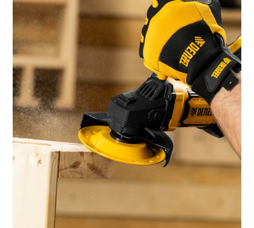 Чашка твердосплавная зачистная,125 мм, Наклонная, мелкое зерно #32// Denzel