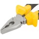 Плоскогубцы комбинированные "Старт" черно-желтые прорезиненные ручки, хром-никелевое покрытие 165 мм FIT IT