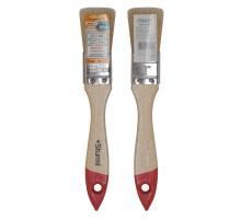 Кисть плоская "Standart" 1" (25 мм), натуральная щетина Sturm!